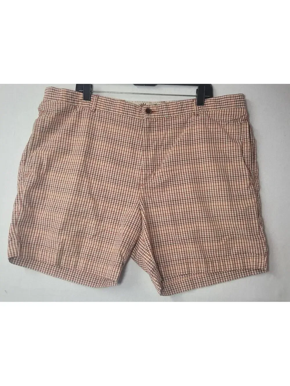 Tommy Bahama Plaid Golf Shorts Mens 40 100% Cotton Multicolor Beach